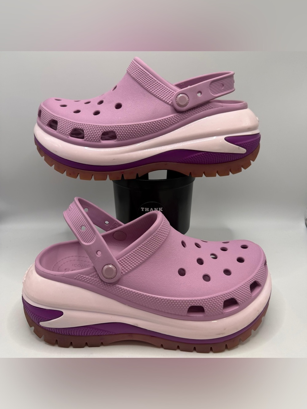 🚫SOLD - NO AVAILABLE Crocs Classic Mega Crush Clog Lavender Pink Purple